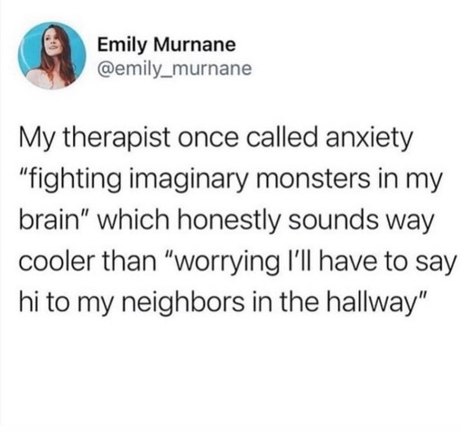 What nickname do you have for your symptoms?