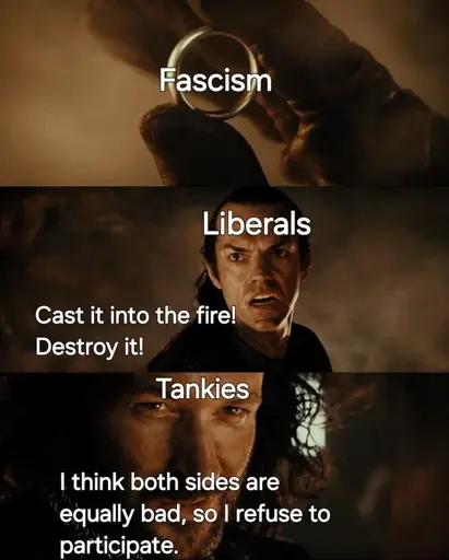 So glad that we decided delivering the fascists to power was a price worth paying to teach the filthy libs a 'lesson'